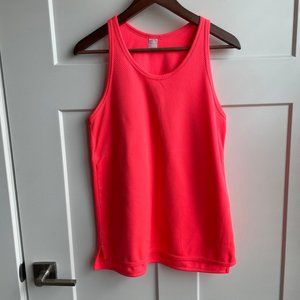 Gap Fit - Neon Coral Workout Tank - Women's Small